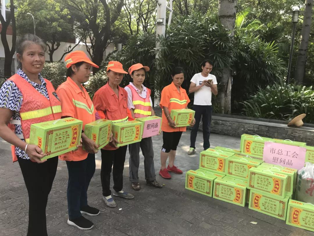 夏送清涼到一線 防暑降溫沁人心