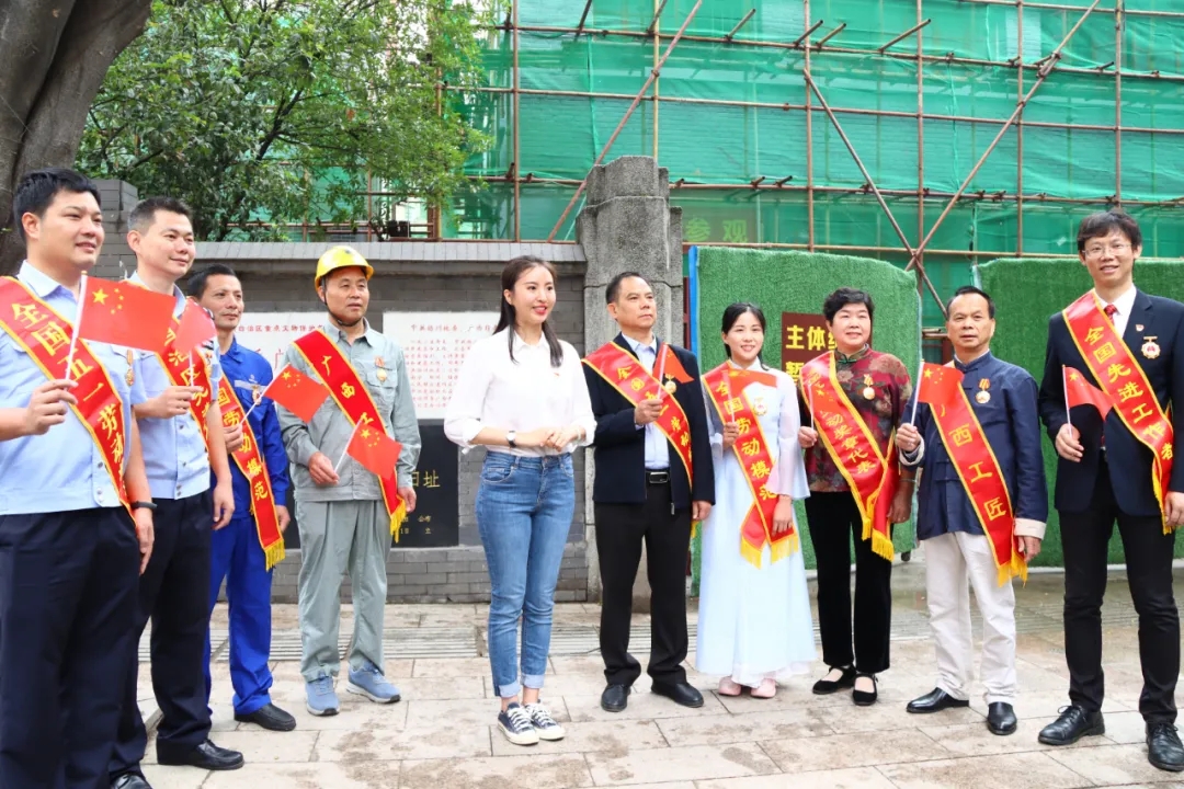 廣西慶“五一”特別節(jié)目拍攝現(xiàn)場，很燃！