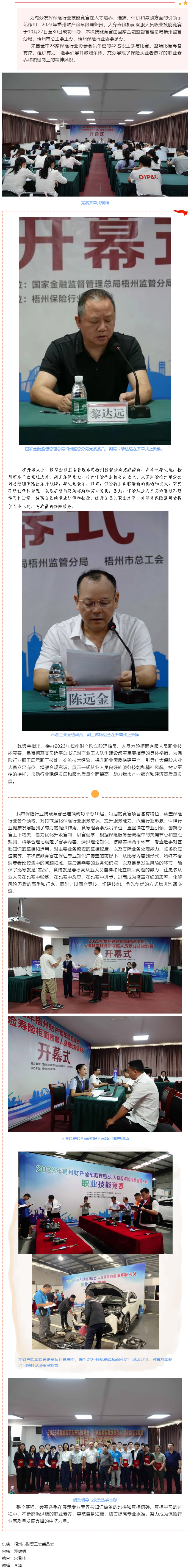 技能競賽促提升 保險服務(wù)展風(fēng)采&mdash;&mdash;2023年梧州財產(chǎn)險車險理賠員、人身壽險柜面客服人員職業(yè)技能競賽成.png