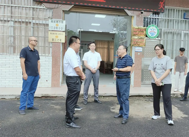 市總工會調(diào)研組到縣（市、區(qū)） 開展基層工會組織建設工作調(diào)研