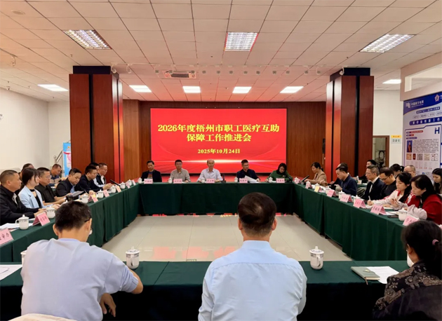 凝心聚力開新局 提質(zhì)增效惠民生丨梧州市總工會召開2026年度全市職工醫(yī)療互助保障工作推進(jìn)會